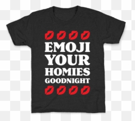 Shoulder Shrug Emoji T - Shirts Lookhuman Unisex,Goodnight Emoji Text