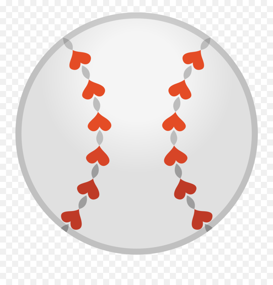 Baseball Emoji - Dot,Baseball Emoticon