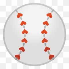 Baseball Emoji - Dot,Baseball Emoticon