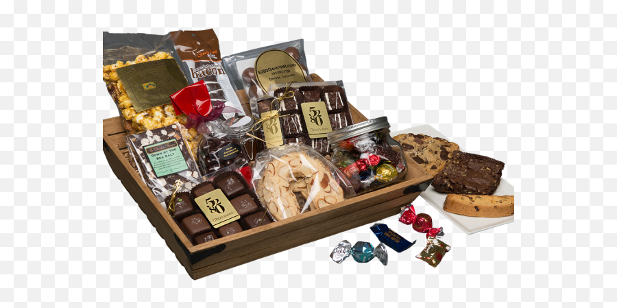 Large Local Colorado Chocolate And Sweets Novelty Crate Emoji,Best Flower Emoji For Dead