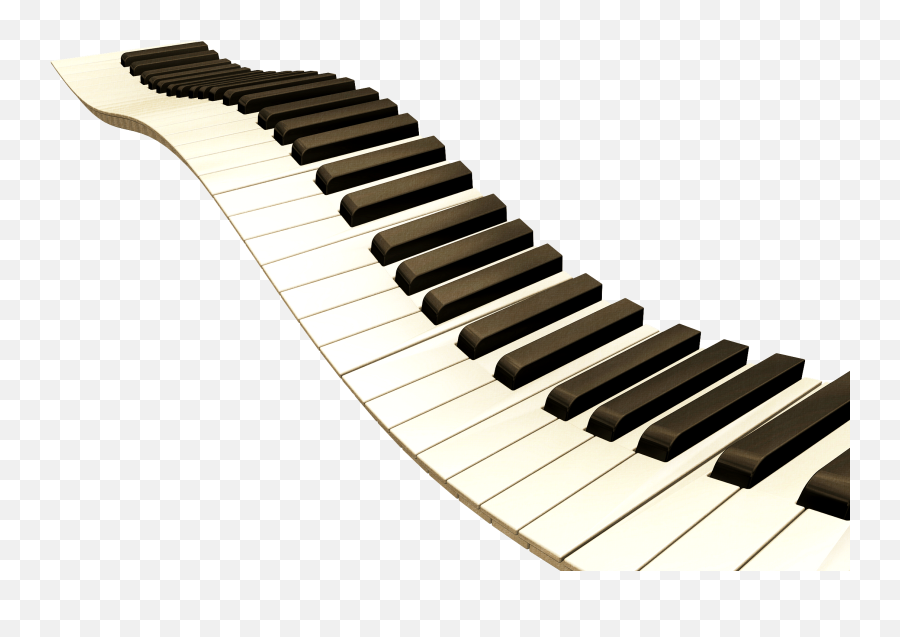 Piano Keys Clipart Png - Wavy Piano Keys Transparent Wavy Piano Keys Emoji,Piano Emoji Png