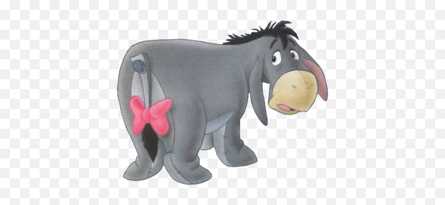 One Awesome Thing With Eeyore - Clip Art Library Blue Eeyore Emoji,Eeyore Emoticons