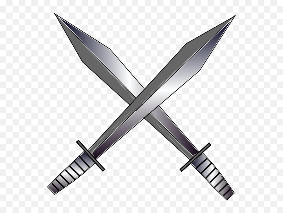 Sword Clipart Crossed Sword Sword - Transparent Crossed Swords Png Emoji,Crossed Swords Emoji