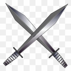 Sword Clipart Crossed Sword Sword - Transparent Crossed Swords Png Emoji,Crossed Swords Emoji