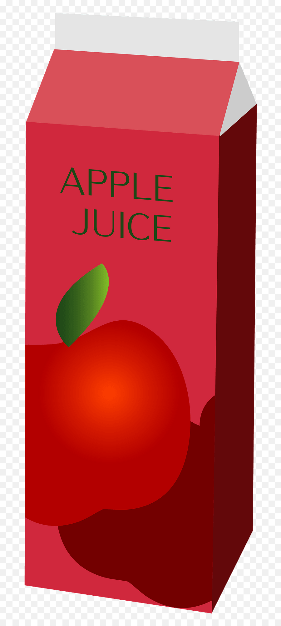 Apple Juice Drink Clipart - Apple Juice Clipart Png Emoji,Juice Box Emoji