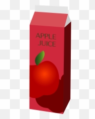 Apple Juice Drink Clipart - Apple Juice Clipart Png Emoji,Juice Box Emoji