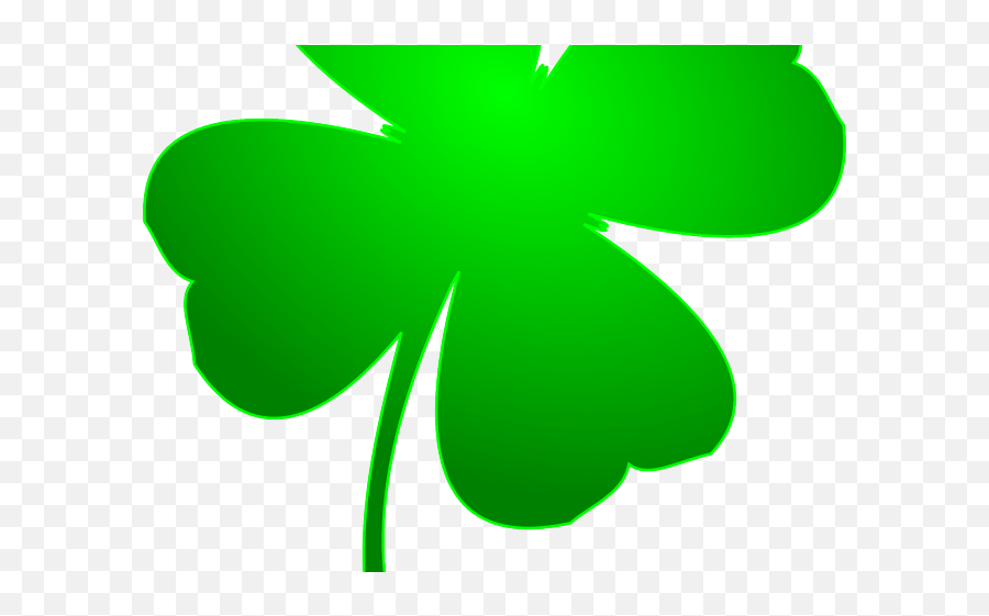Luck Clipart Ireland - Fourleaf Clover Png Download Bad Four Leaf Clover Drawing Emoji,Emoji Bingo Cards