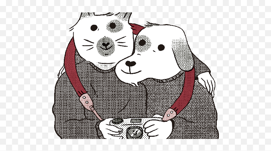 Topic For Cute Cartoon Girl Dogs Lady And The Tramp - Camera Emoji,Cat Emoji Slippers