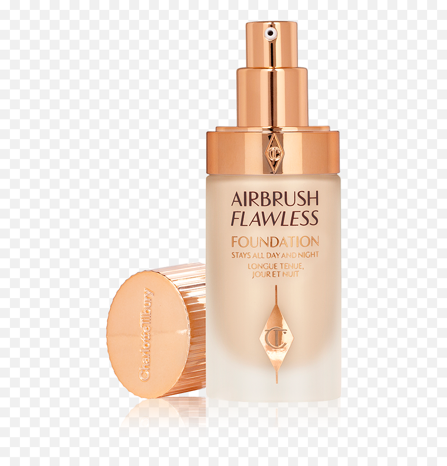 Airbrush Flawless Foundation 3 Neutral - Charlotte Tilbury Flawless Airbrush Foundation Emoji,Opi Emotions Swatch