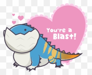 Emilia Commissions Open Emergencybattlemastodonart - Monster Hunter Cute Sticker Emoji,Huffy Emoji