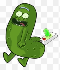 Pickle Rick Transparent Background - Pickle Rick Drawing Easy Emoji,Pickle Rick Emoji