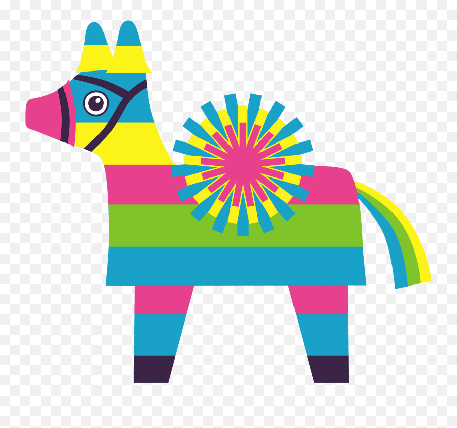 Donkey Piñata Clipart - Plastic Emoji,Emoji Pinatas