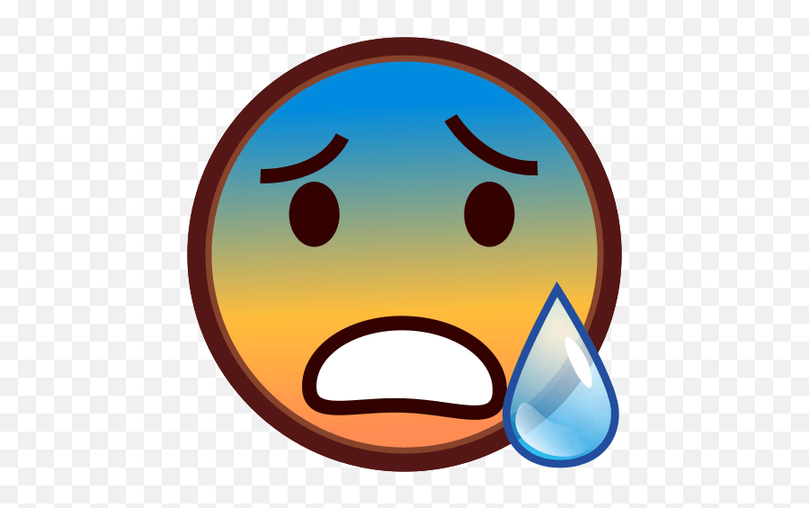 Free Sweat Emoji Png Download Free - Cold Sweats Emoji,Sweat Emoji Png