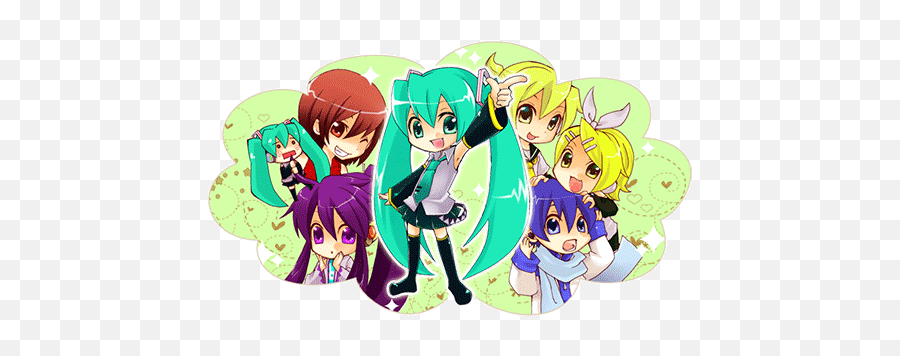 Scratch Studio - Vocaloid Fan Group Rin Y Len Kagamine Wallpapers Chibi Emoji,Emotion Express Vocaloid