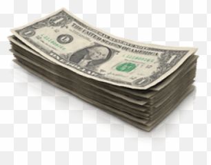 Transparent Money Png - Stack Of One Dollar Bills Emoji,Flying Money Emoticons