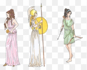 Mythology - Athena Greek Goddess Drawing Emoji,Goddess Of Emotion