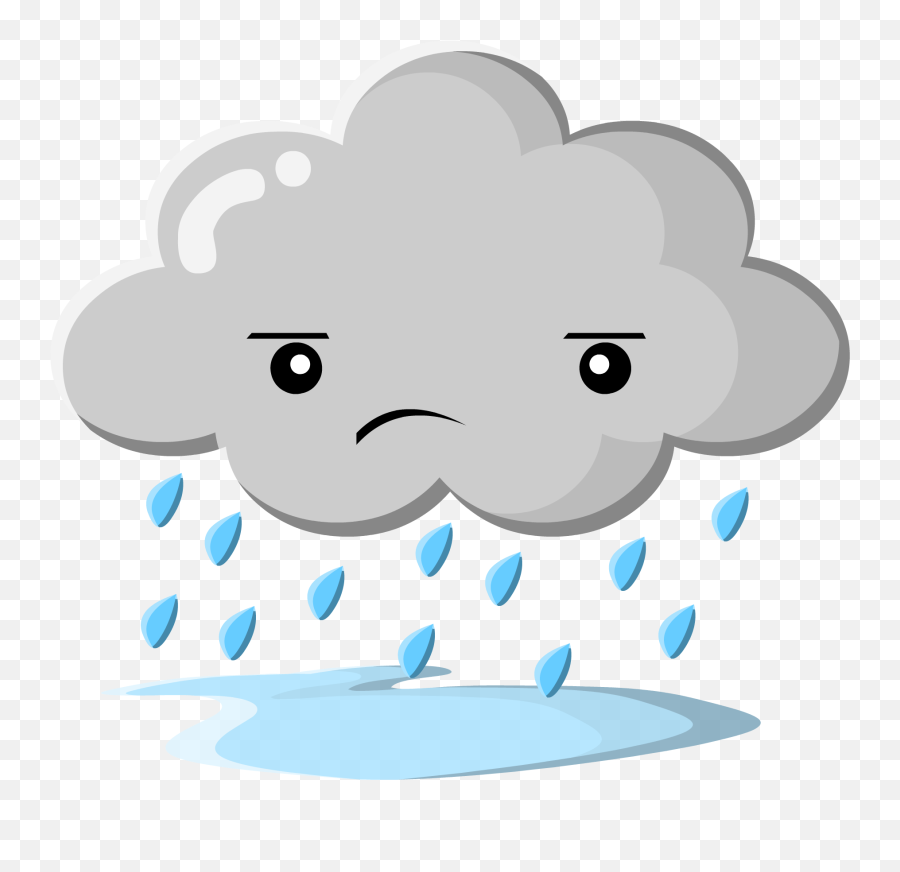 Free Rain Clipart Transparent Download Free Clip Art Free - Rain Rain Go Away Clipart Emoji,Rain Emoji