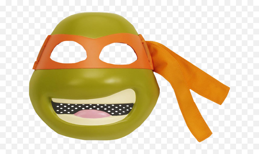 Teenage Mutant Ninja Turtles - Michelangelo Deluxe Mask Teenage Mutant Ninja Turtles Shadow Deluxe Mask Emoji,Ninja Emoticon
