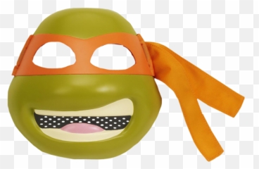 Teenage Mutant Ninja Turtles - Michelangelo Deluxe Mask Teenage Mutant Ninja Turtles Shadow Deluxe Mask Emoji,Ninja Emoticon