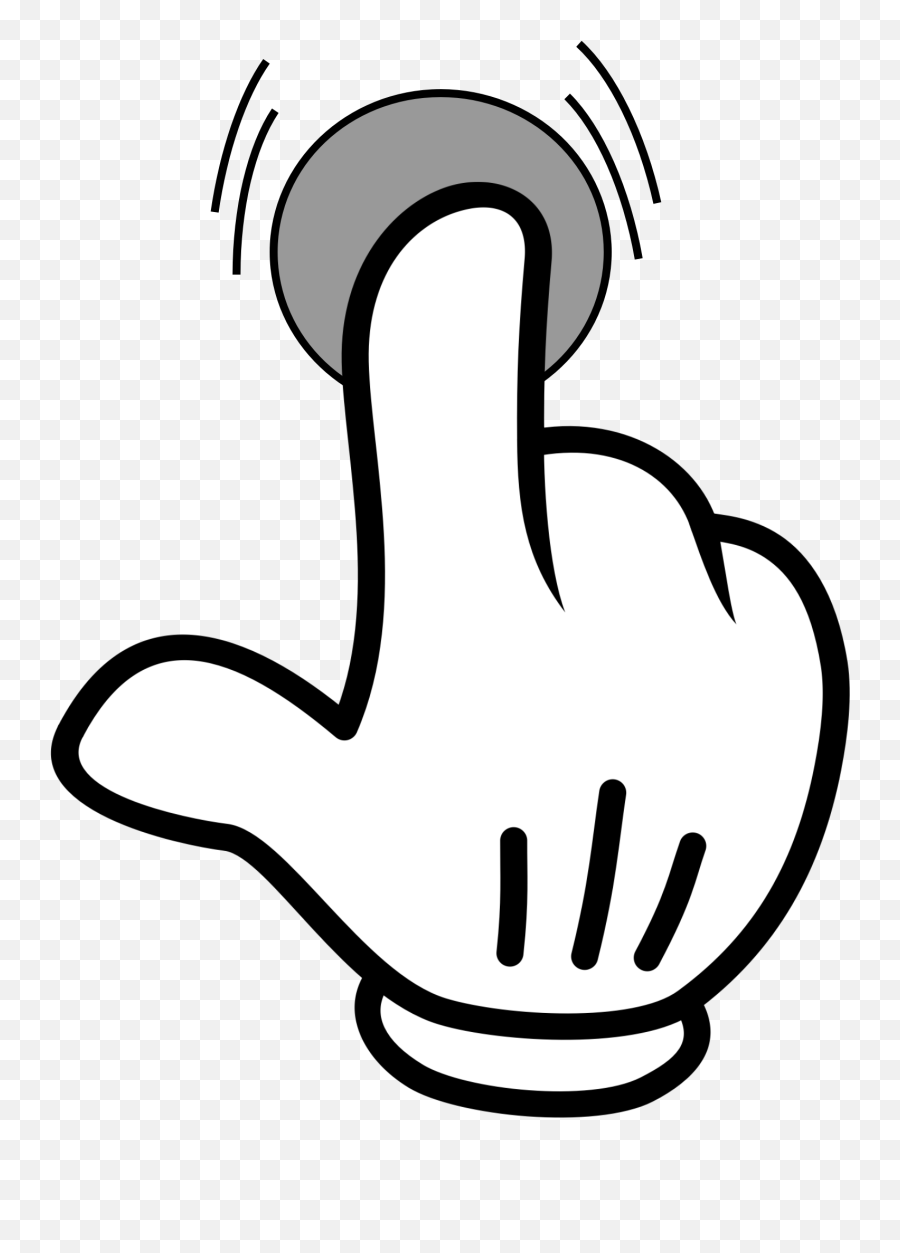 Index Finger Computer Icons Hand Finger - Cartoon Hand Png Emoji,Point Finger Emoji No Background