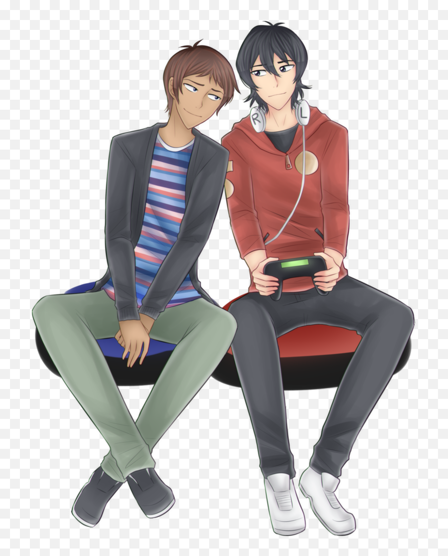 Klance Keith Lance Sticker By Make Yo Girl Moan - Sitting Emoji,Moan Emoji Anime