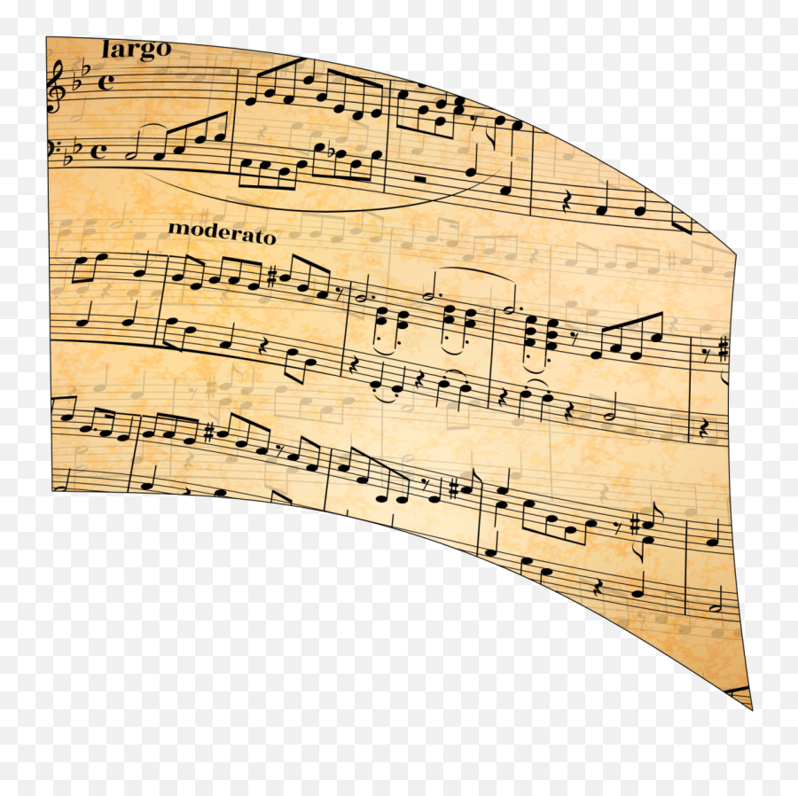 Standard Music Ten - Hut Productions Llc Papier Note De Musique Emoji,Flowers Emotions Sheet Music