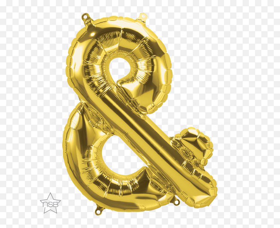 Gold Shape Qualatex Foil Balloon - Balloon Emoji,Saxaphone Emoji