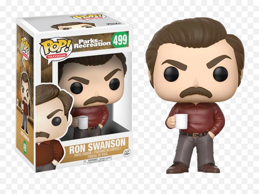 Funko Parks And Recreation - Ron Swanson Funko Pop Emoji,Ron Swanson Not Good Emotions