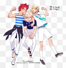 Boku No Hero Academia - Magical Girl Kaminari Denki Emoji,Heart Yees Emoji