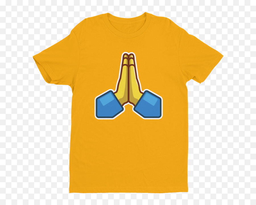 Praying Hands Emoji Short Sleeve Next Level T - Shirt,Praying Emoji