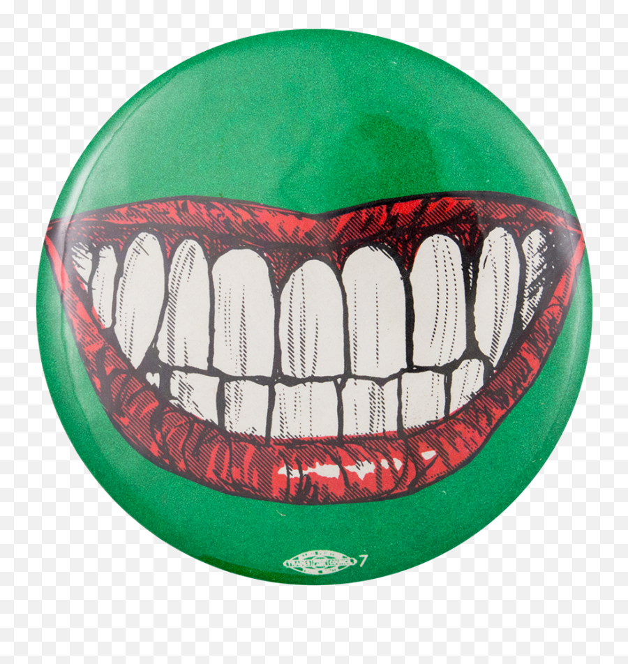 Toothy Smile Busy Beaver Button Museum - Fictional Character Emoji,Smiley Face Emoticon Toothy Grin