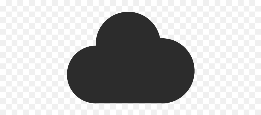 Cloud App Icon - Icon Png Cloud Emoji,Black Cloud Emoji