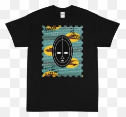 Lega Tribe Short Sleeve T - Virgin Mary Black And Wgite Emoji,(lsl) Emoticon