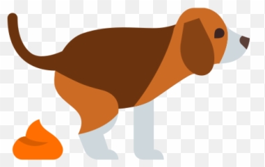 Dog Pooping Icon In Color Style - Dog Pooping Emoji,Tobdog Emoticon