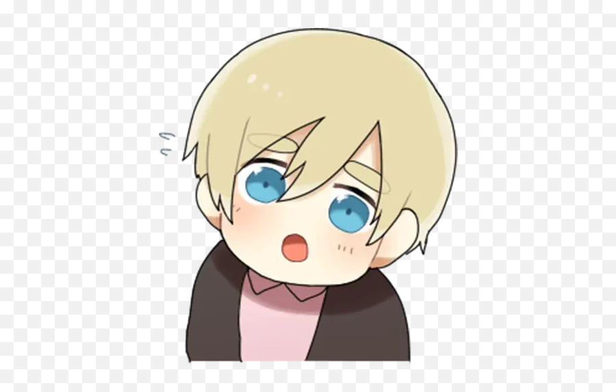 Obedient Blond Boy 2 Whatsapp Stickers - Stickers Cloud Fictional Character Emoji,Alois Trancy Emotion Meme