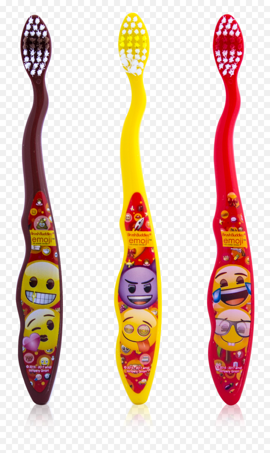 Emoji Toothbrush 3 Pack U2013 Brush Buddies - Toothbrush,The Tank You Emoji