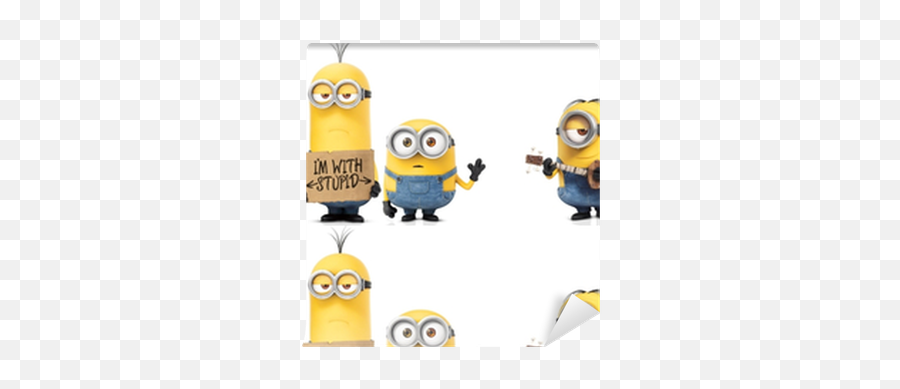 Minions Wallpaper U2022 Pixers U2022 We Live To Change - Welcome To The Minions Party Emoji,Minion Emoticon