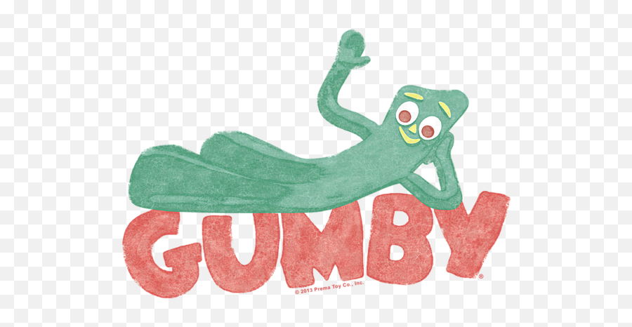 Gumby - On Logo Kids Tshirt For Sale By Brand A Emoji,Emoticon Bendables