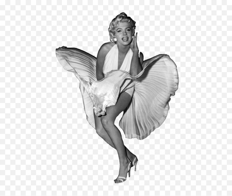 Marilyn Monroe Dress Pnglib U2013 Free Png Library Emoji,Emoji Movie Marilyn