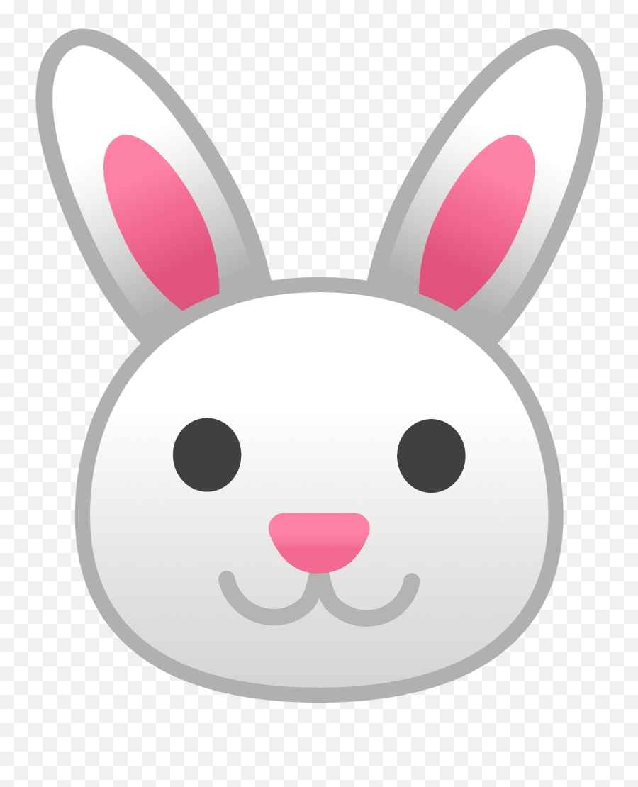 Rabbit Face Emoji - Rabbit Face Png,Rabbit Face Emoji