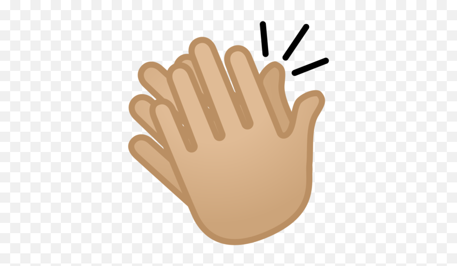 Medium - Clapping Hands Clipart Transparent Background Emoji,Clap Emoji Meme