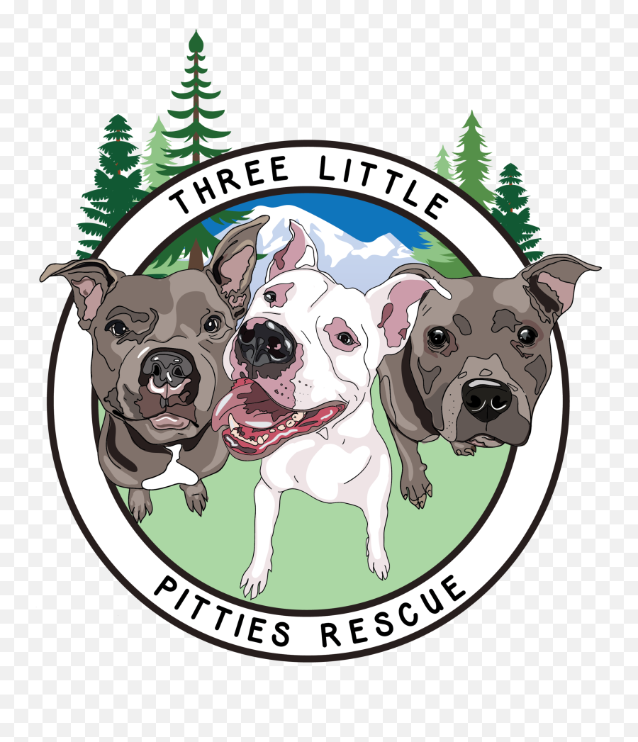 Adopt A Pet - Three Little Pitties Rescue Emoji,Emoticon Growling Dog