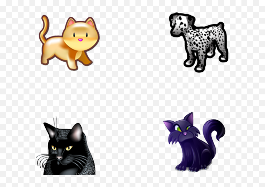 Vector Cats Cute Cat - Cartoon Transparent Cartoon Jingfm Halloween Cat Emoji,Scared Cat Emoji