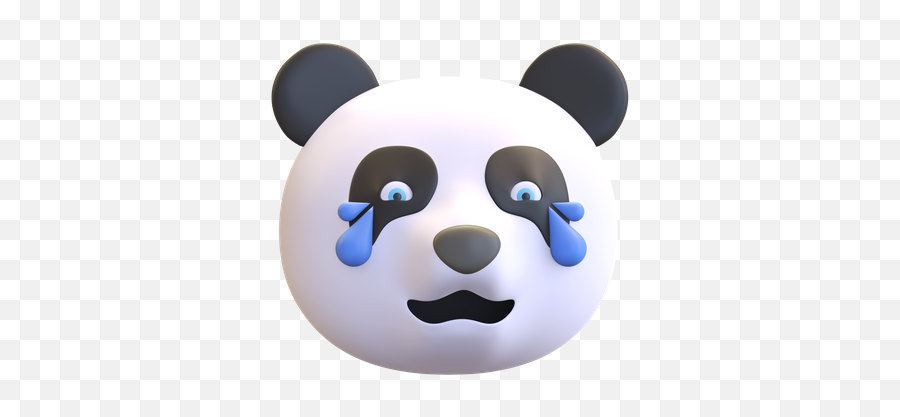 Premium Panda Wearing Mask Emoji 3d Illustration Download In,Pearl Emoji