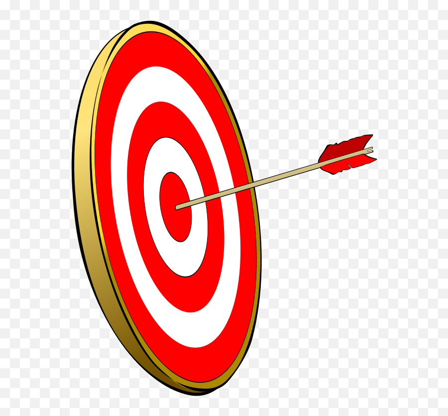 Animated Archery Clipart Clipartfest 4 - Clipartix Gambar Target Panahan Animasi Emoji,Bullseye Emoji
