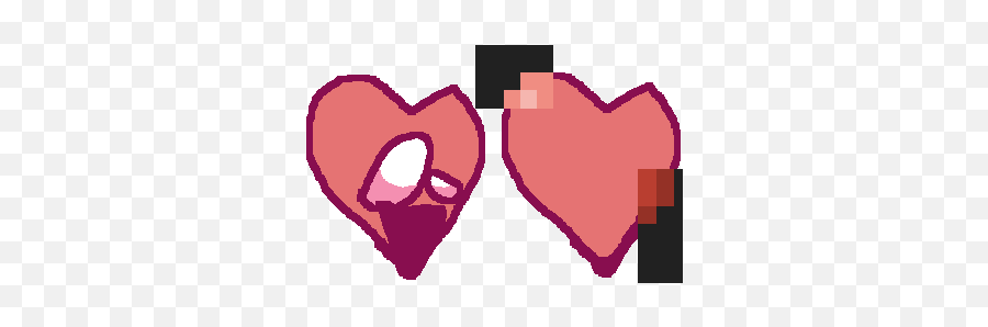 Collabs - Pixel Art Gallery Pixilart Emoji,Hearts Suit Emoji