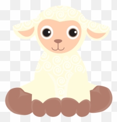 Sheep Lamb Cub Wave Farm Home Herd Cute - Sheep Emoji,Cute Lamb Emoji