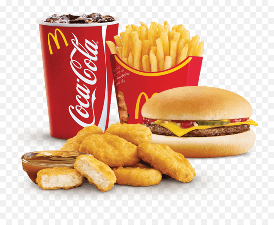 Download Mcdonalds Hamburger Big Mcdonaldu0027s Fizzy Mac Emoji,Cat Emoji With A Burger And French Fries Coloring Page
