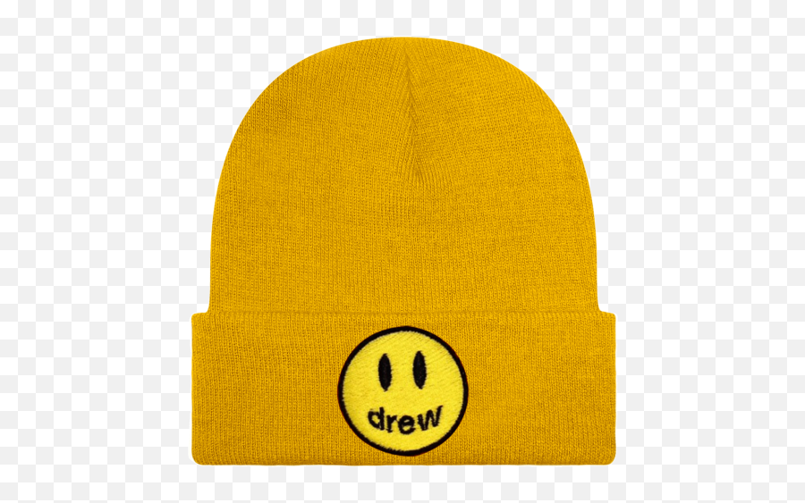 Drew - House Drew House Gold Beanie Mascot Justin Bieber Emoji,Lakers Emoji