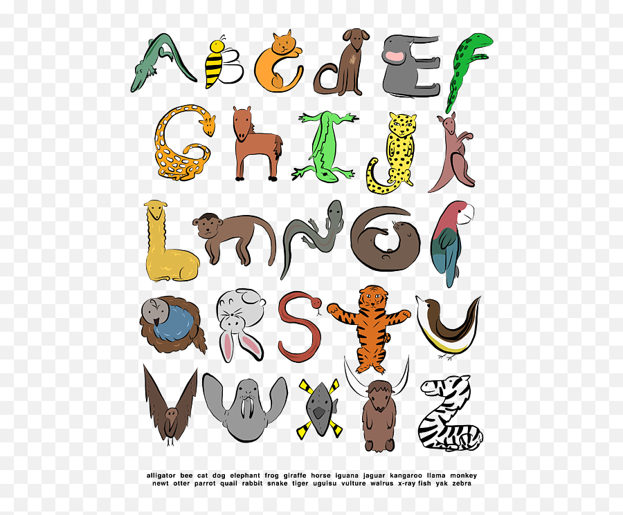 Animal Alphabet Duvet Cover By Jordan Parshall Fine Art Emoji,Alphabet Emoji Ios